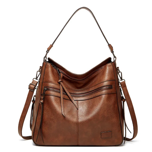 Sophia - Grote Leren Tote Bag