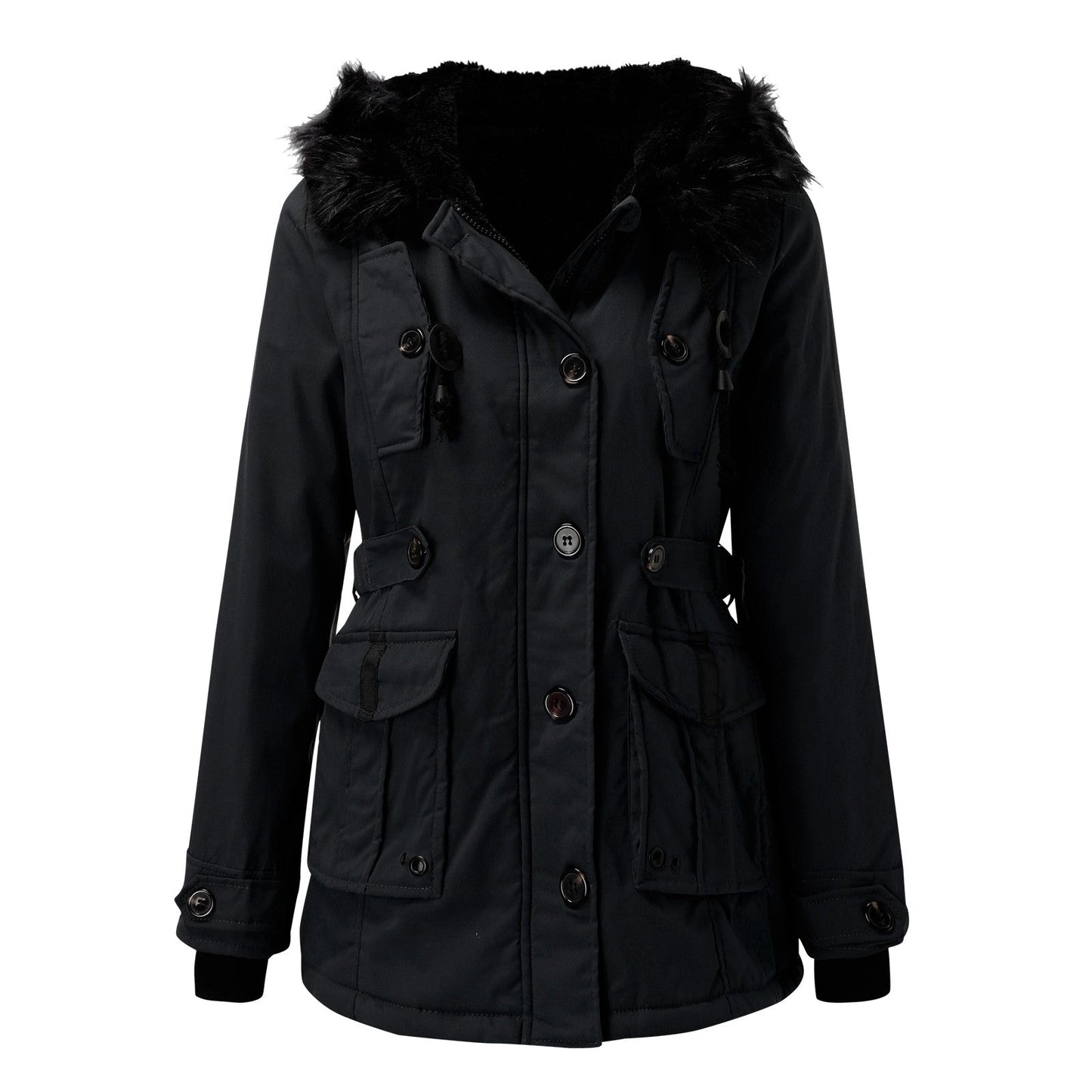 Winterjas Dames | Parka & Capuchon & Bontkraag