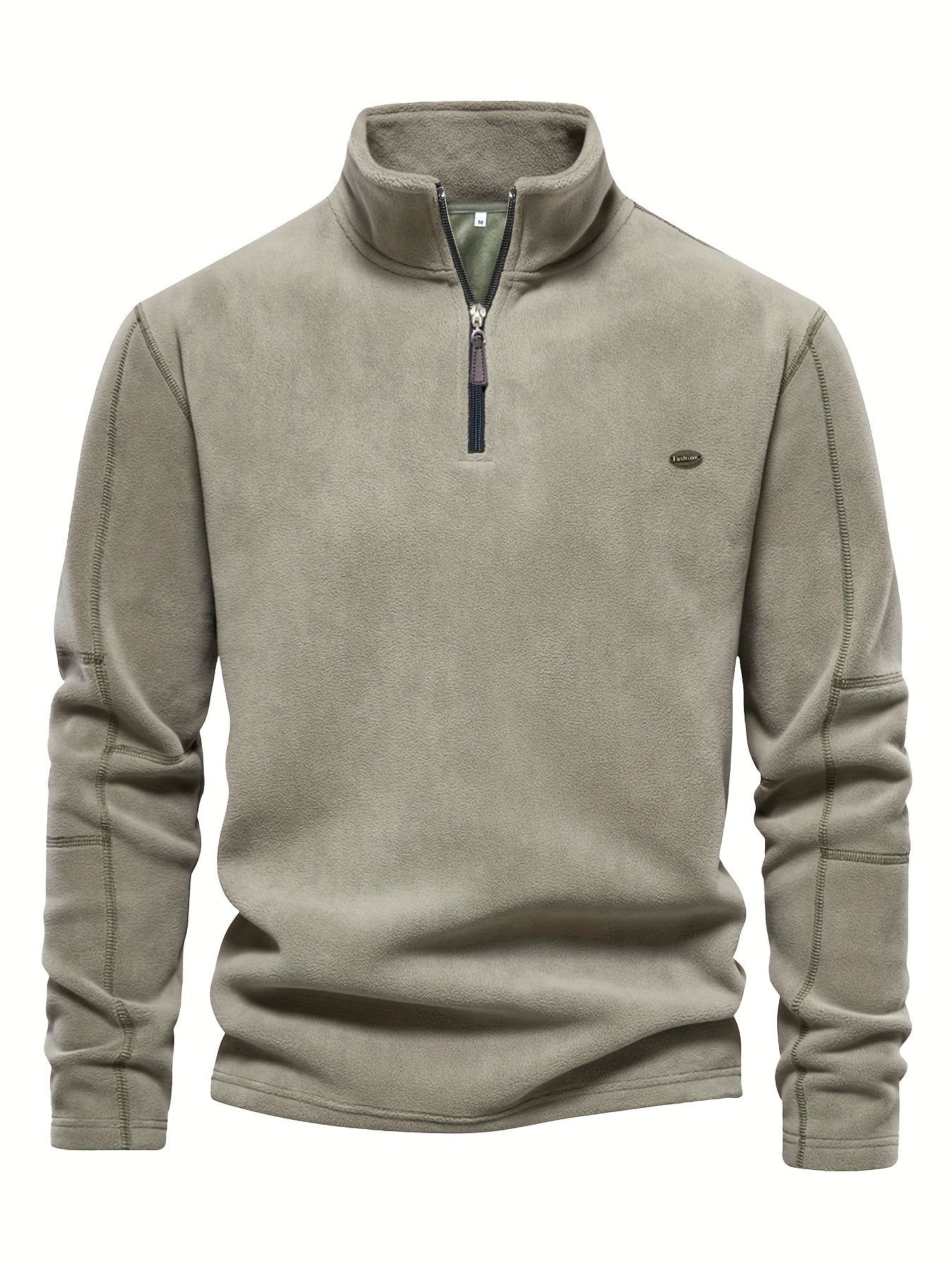 Renfrey - Fleece Coltrui met Halve Rits