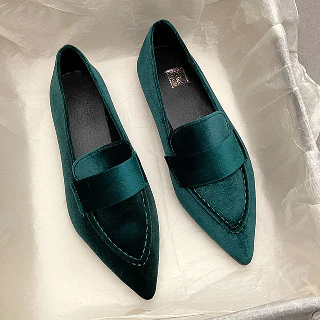Elisa - Klassieke Puntige Loafers