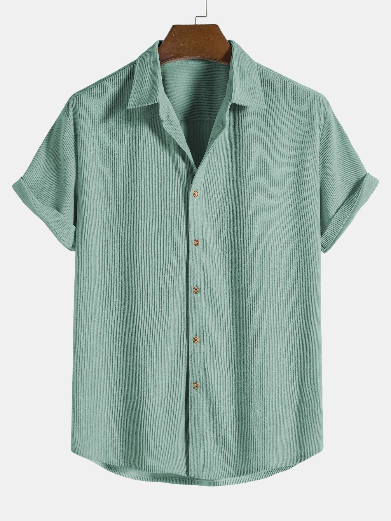 Luchtige zomer set met overhemd en korte broek