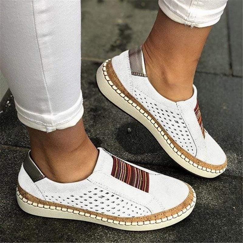 Luxe Vintage Instappers – Orthopedisch & Stijlvol