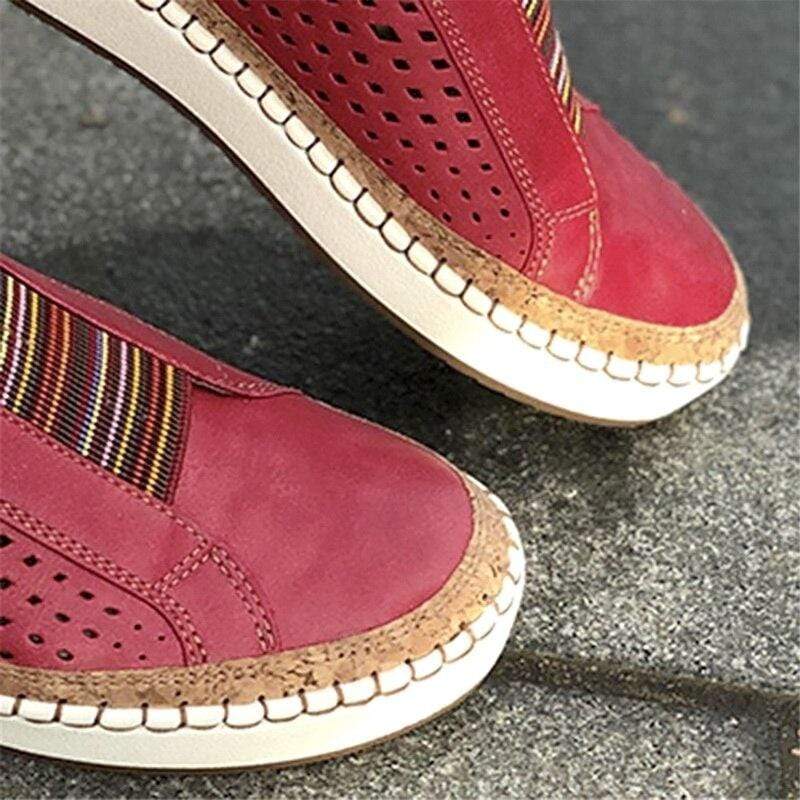 Luxe Vintage Instappers – Orthopedisch & Stijlvol