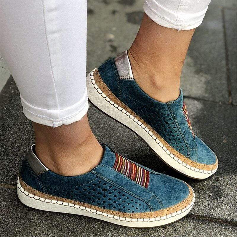 Luxe Vintage Instappers – Orthopedisch & Stijlvol