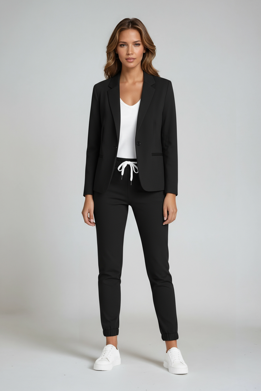 Noor Dames Pak | Blazer & Slim Fit Broek Set