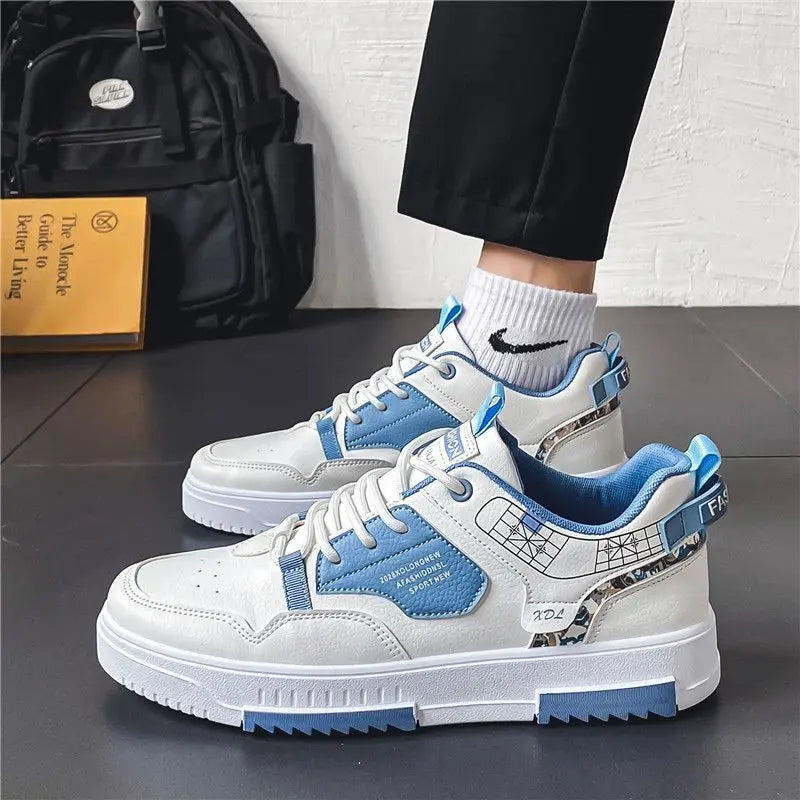 Sneakers Heren | Golfprint & Lage Zool