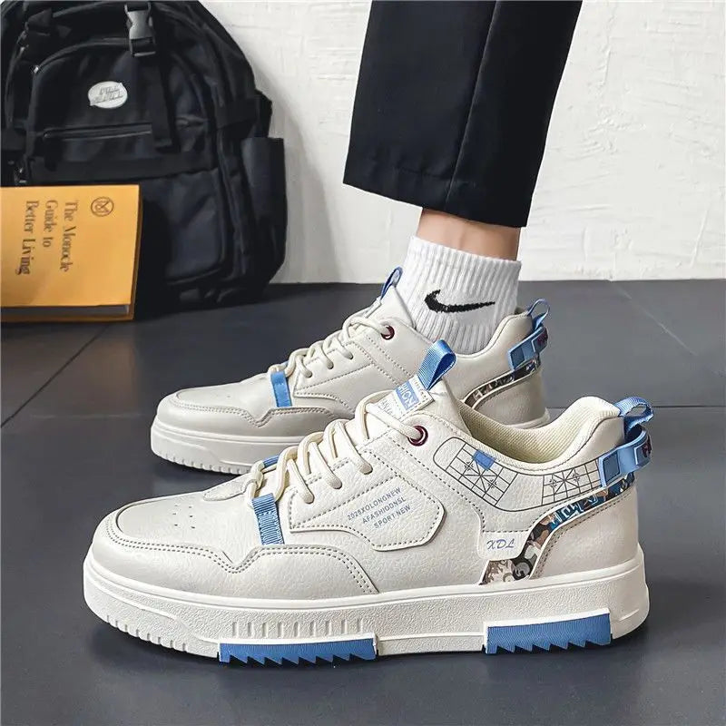 Sneakers Heren | Golfprint & Lage Zool
