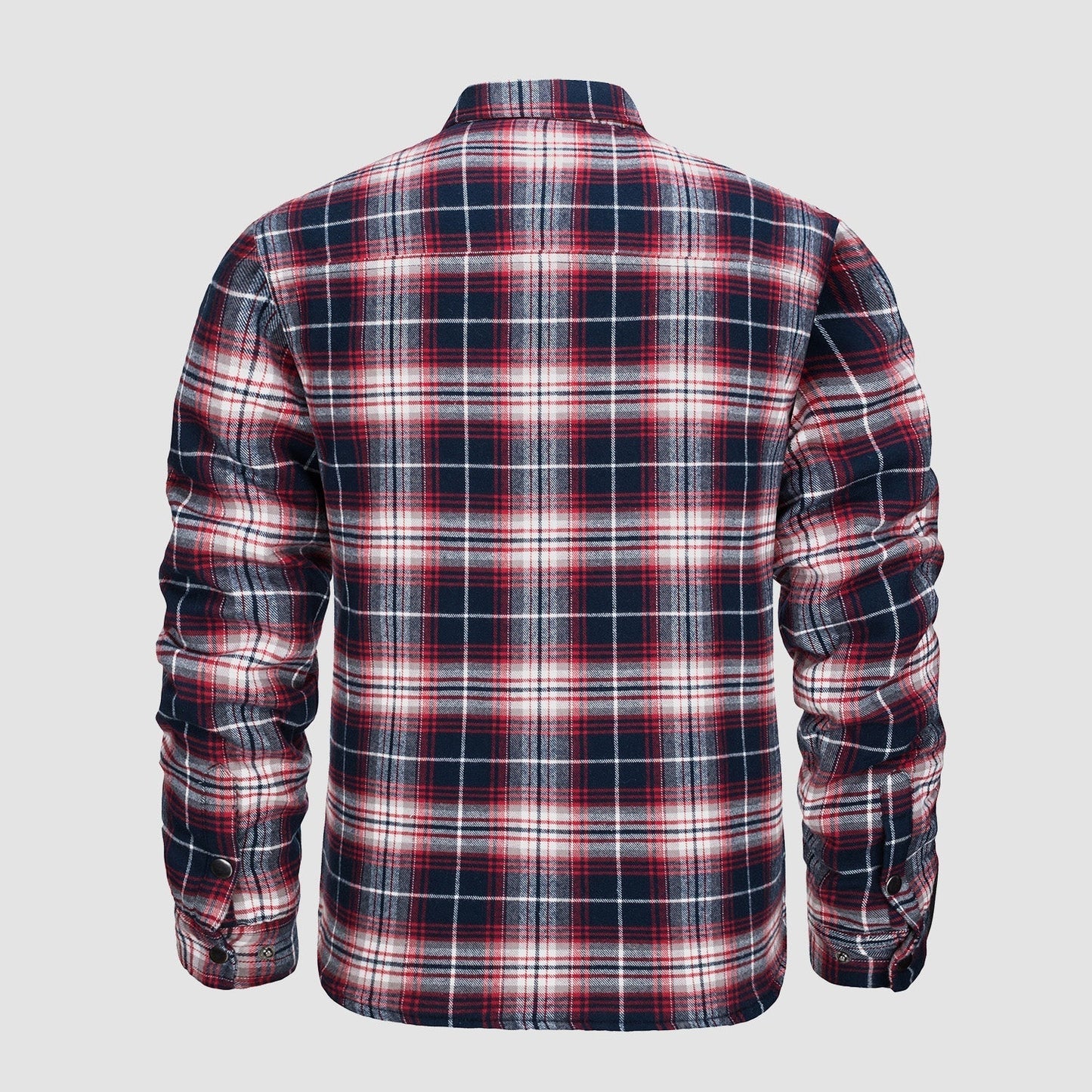 Leandro - Dik Flanellen Overhemdjack - Warme Winterstijl