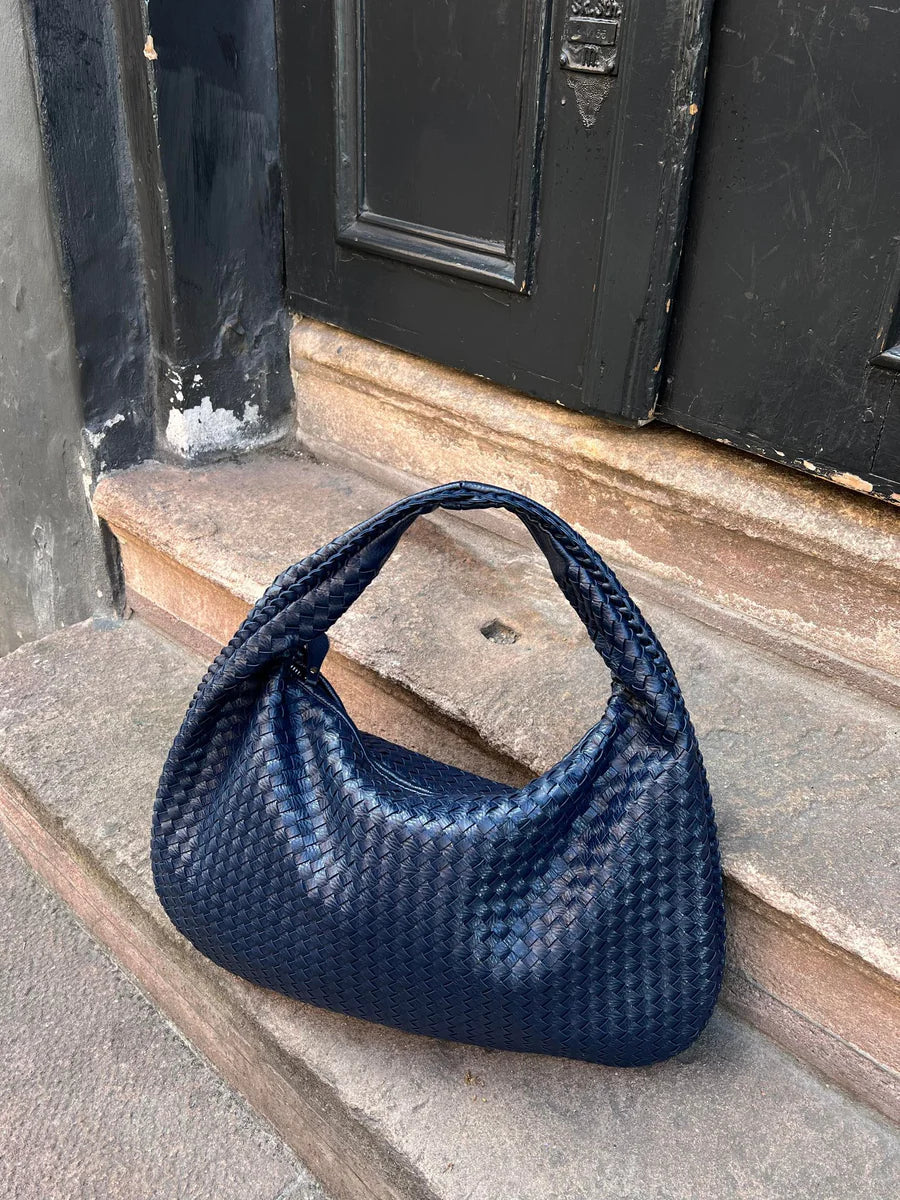 NOA | Trendy gevlochten handtas