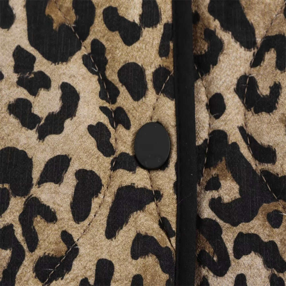 Artemis - Gewatteerd Panterprint Jack