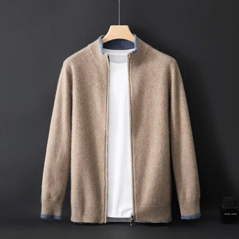 Riku | Heren Vest met Rits