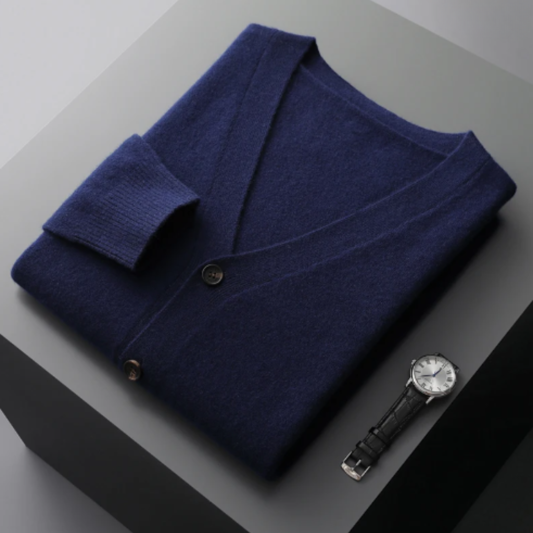 Montaro Vest Heren | V-Hals & Knoopsluiting