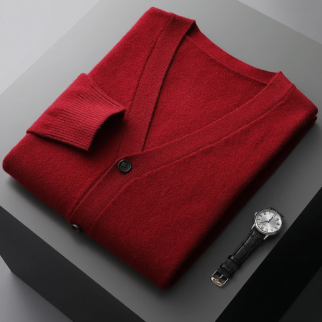 Montaro Vest Heren | V-Hals & Knoopsluiting