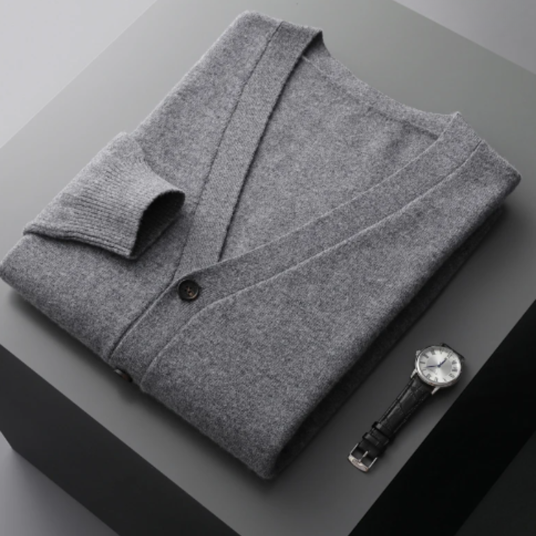 Montaro Vest Heren | V-Hals & Knoopsluiting