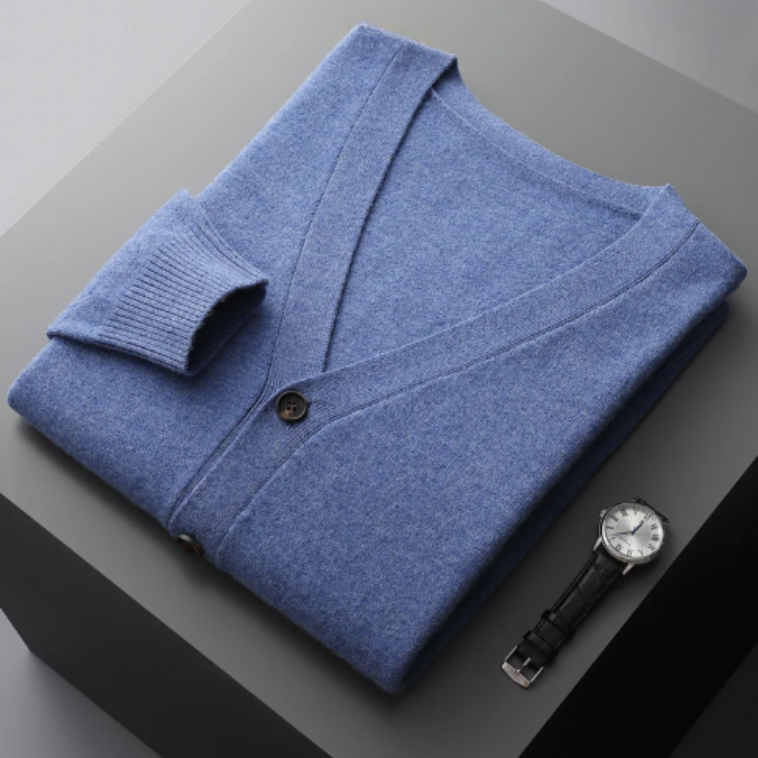 Montaro Vest Heren | V-Hals & Knoopsluiting