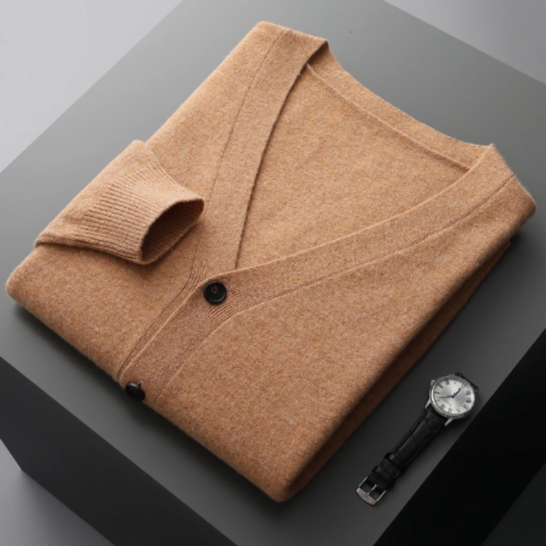 Montaro Vest Heren | V-Hals & Knoopsluiting