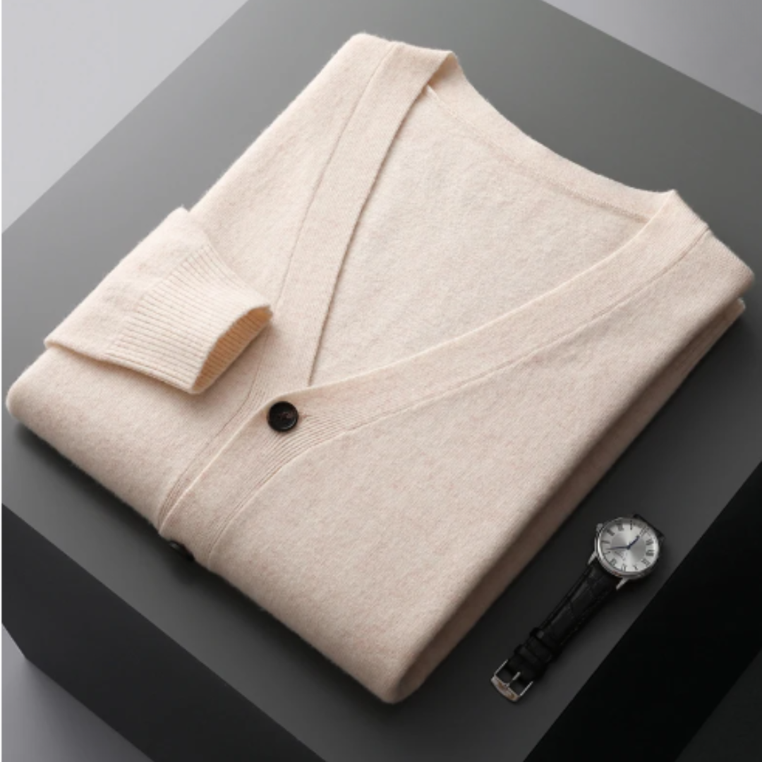 Montaro Vest Heren | V-Hals & Knoopsluiting