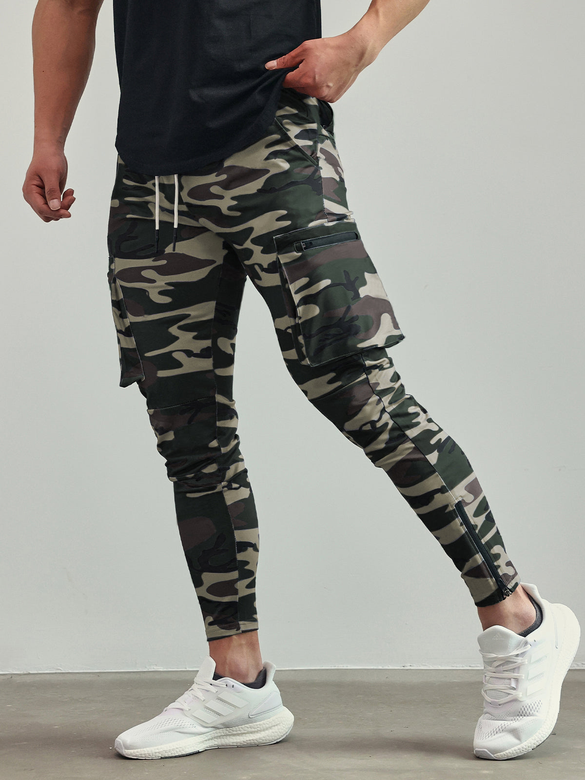 PerformFlex Heren Cargo Joggers – Stijl en Functionaliteit Gecombineerd