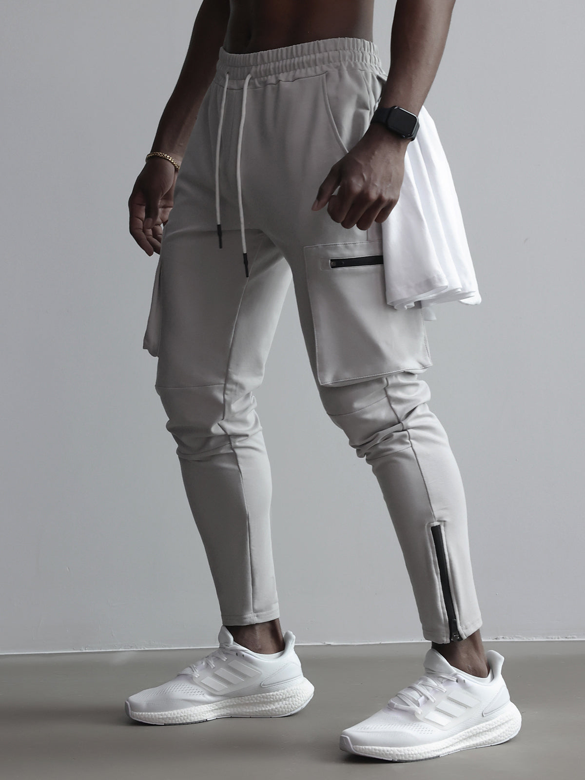 PerformFlex Heren Cargo Joggers – Stijl en Functionaliteit Gecombineerd