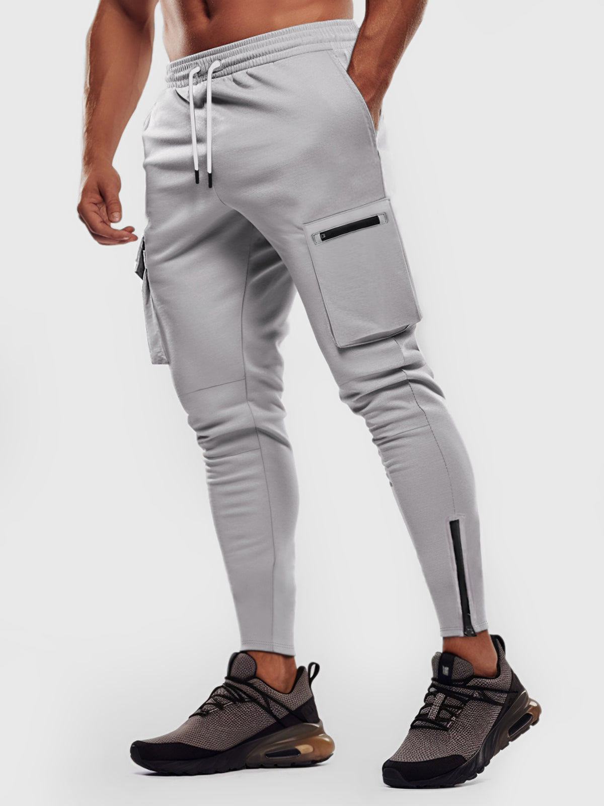 PerformFlex Heren Cargo Joggers – Stijl en Functionaliteit Gecombineerd