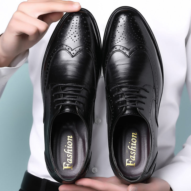 Klassieke Handgemaakte Kalfslederen Nette Schoenen