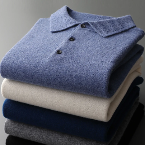 Ralph - Polo Trui Heren | Knoopsluiting & Kraag