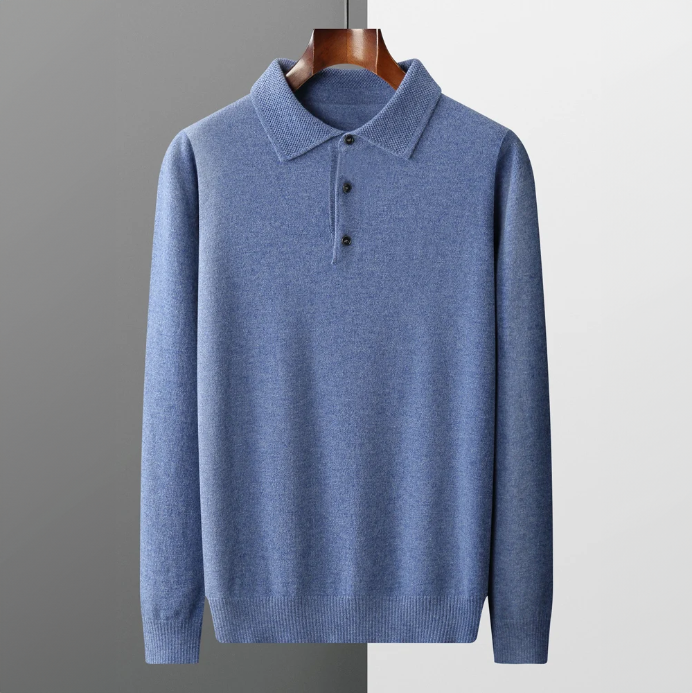 Ralph - Polo Trui Heren | Knoopsluiting & Kraag
