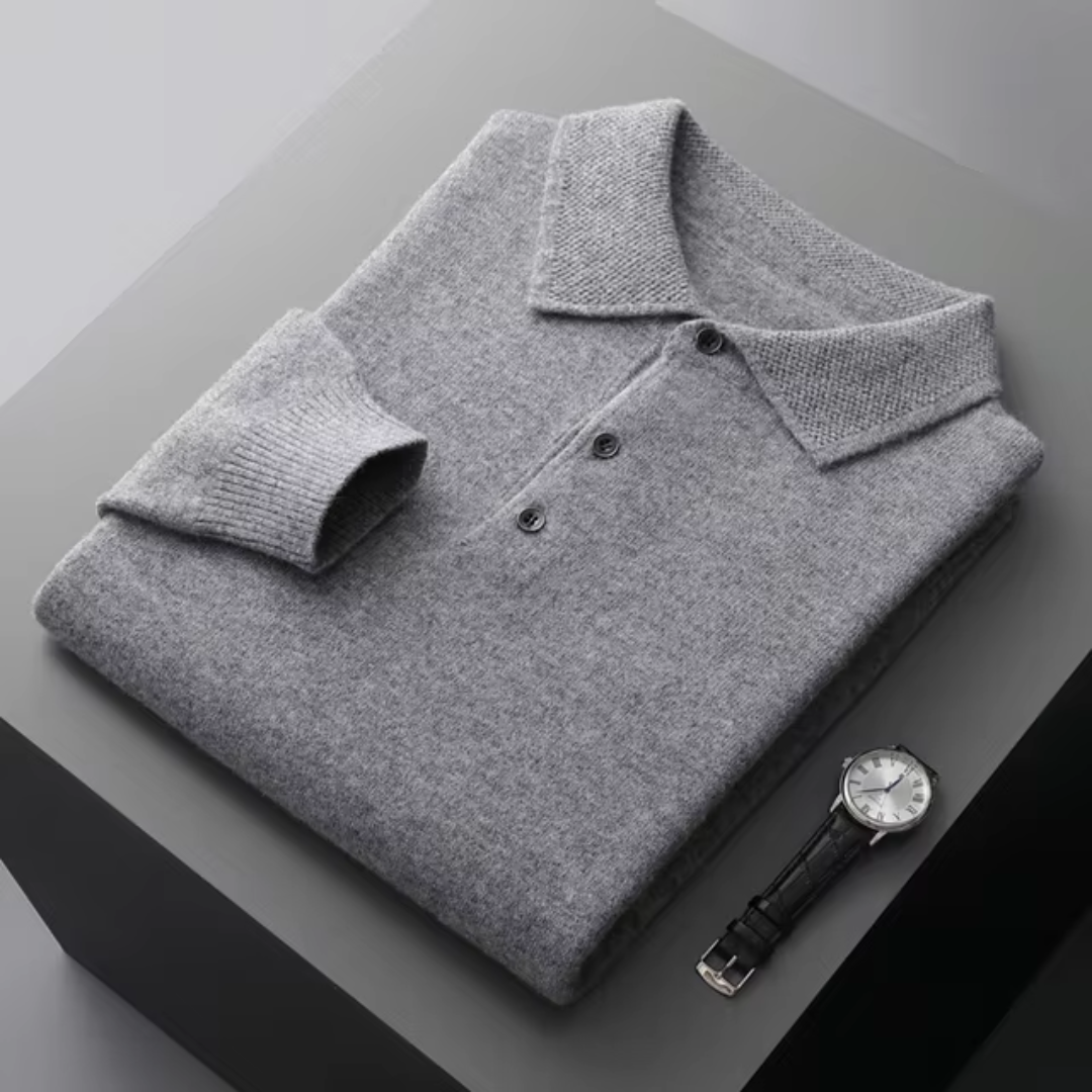 Ralph - Polo Trui Heren | Knoopsluiting & Kraag