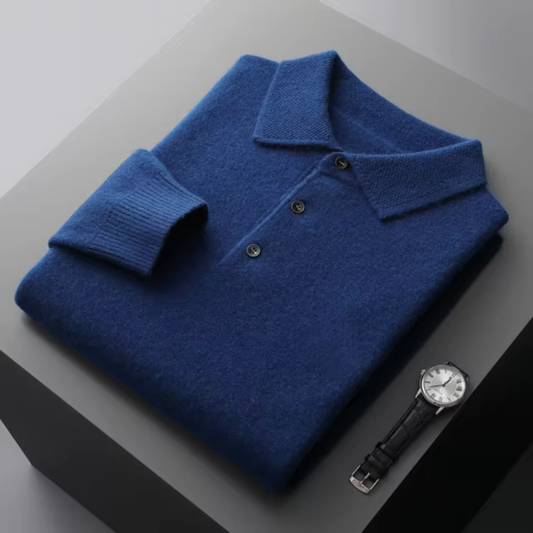 Ralph - Polo Trui Heren | Knoopsluiting & Kraag