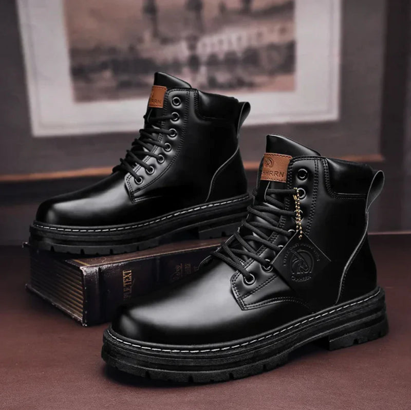Heren Laarzen – Enkelboots met Veters