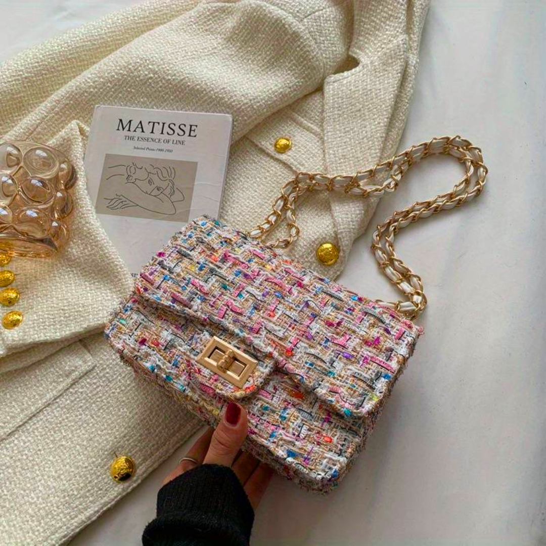 Celeste - Tweed Schoudertas