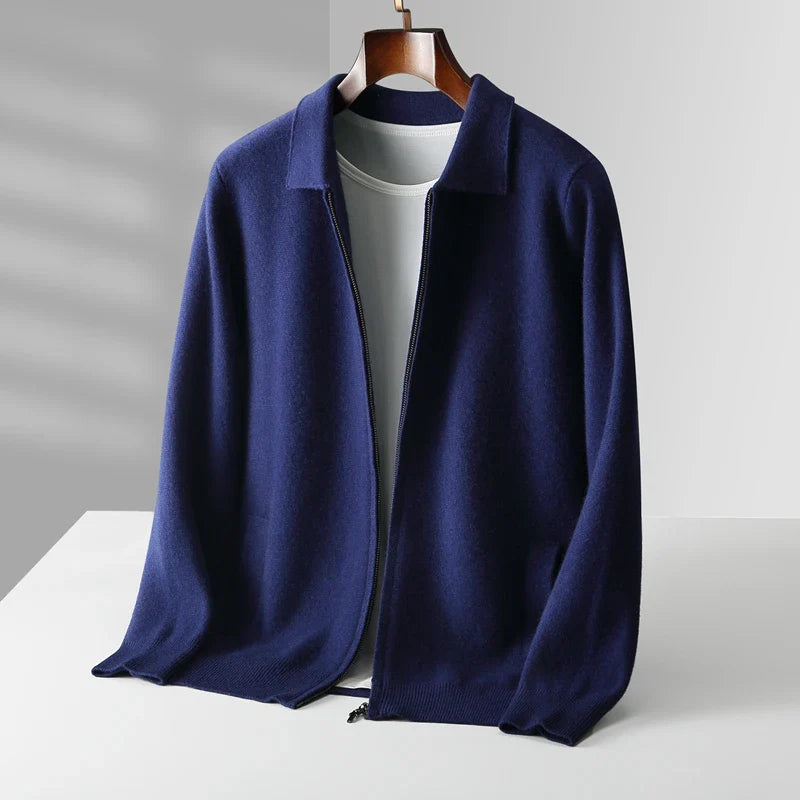 Vince Heren Vest | Kraag met Ritssluiting