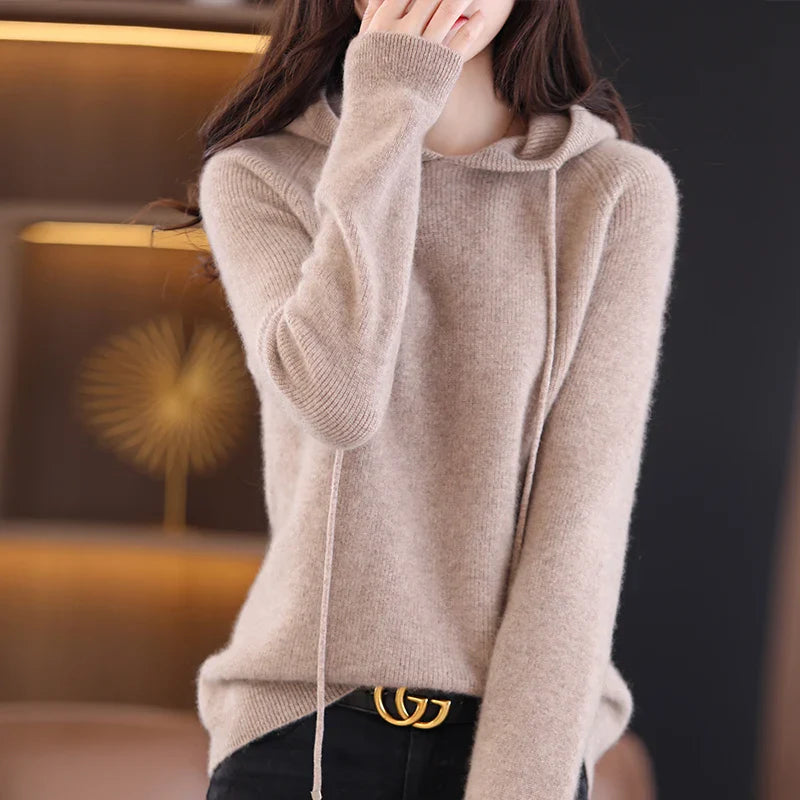 Fiona Hoodie Dames | Wol & Gebreid