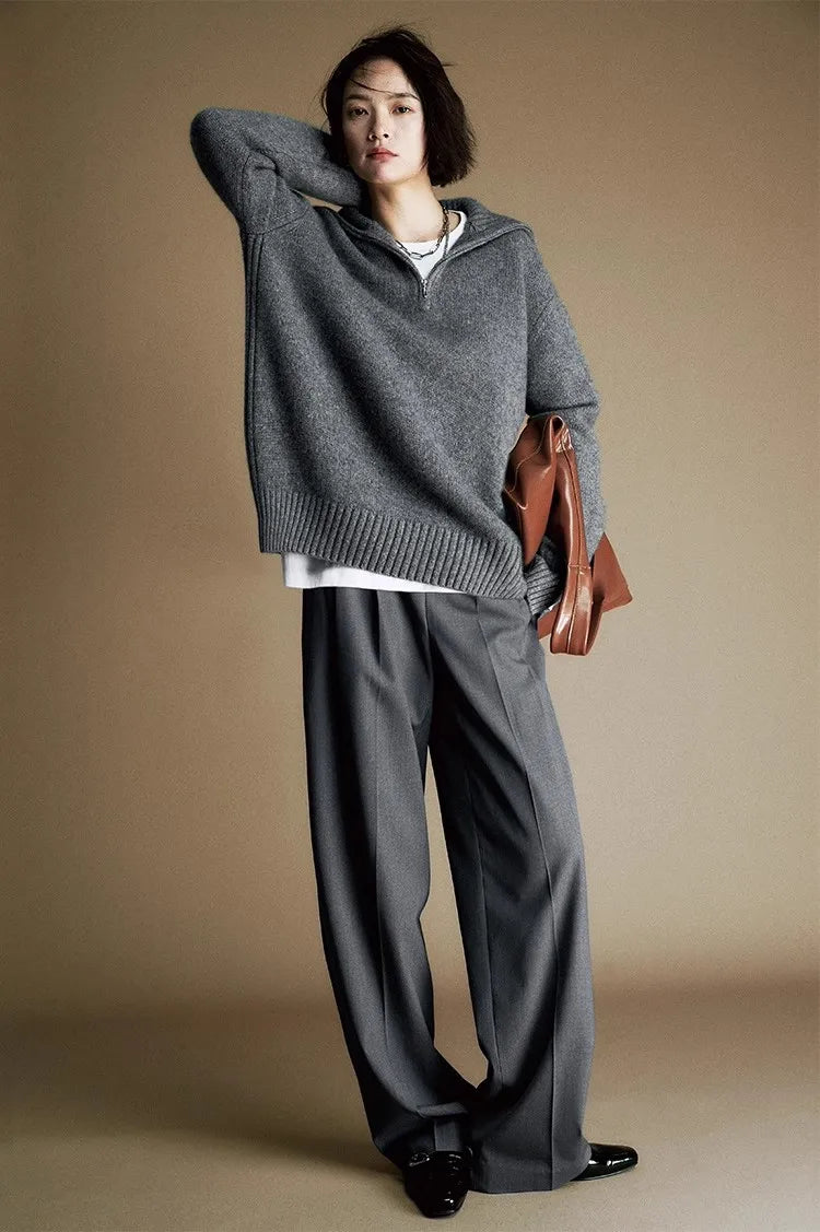 Trui Dames | Half Zip & Gebreid