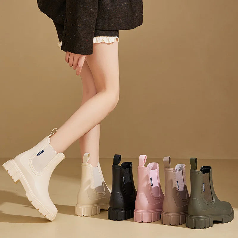 Chelsea Regenlaarzen Dames | Antislip Waterdicht