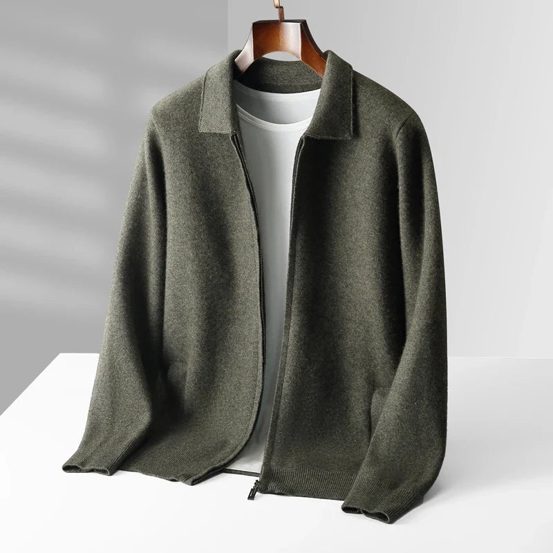 Vince Heren Vest | Kraag met Ritssluiting
