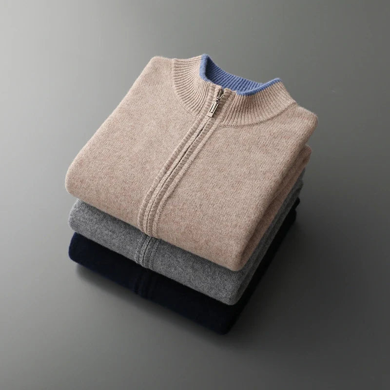 Riku | Heren Vest met Rits