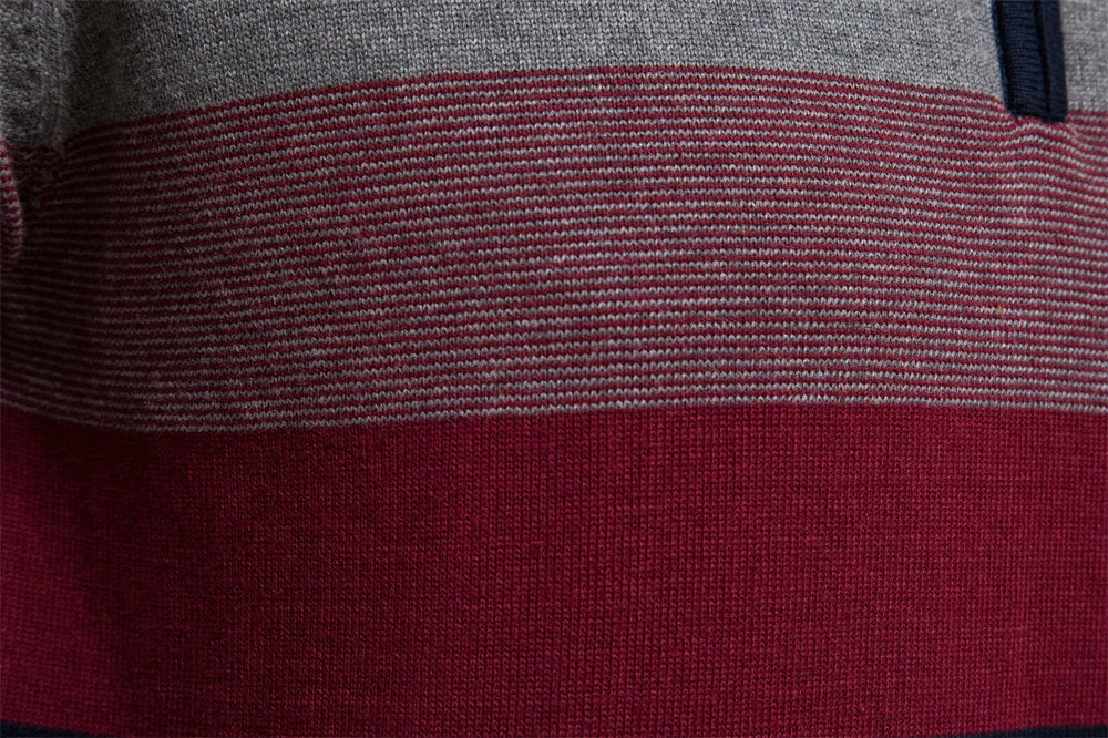 Trevor Trui Heren | Half Zip & Gestreept