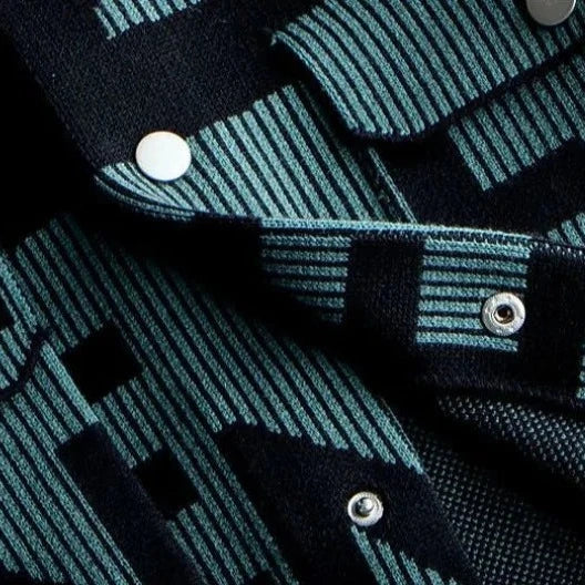 Heren Vest | Overshirt met Drukknopen