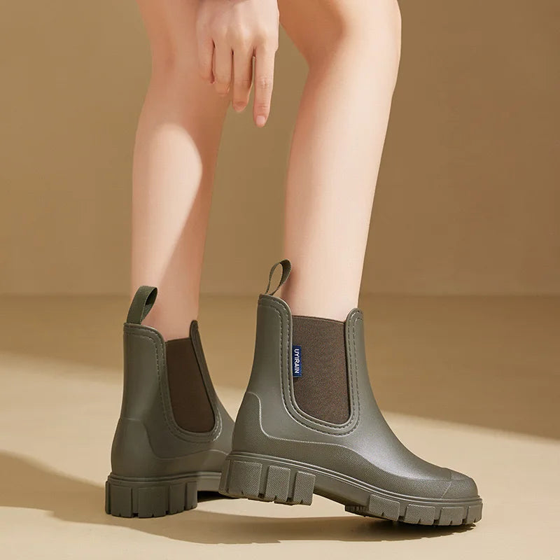 Chelsea Regenlaarzen Dames | Antislip Waterdicht