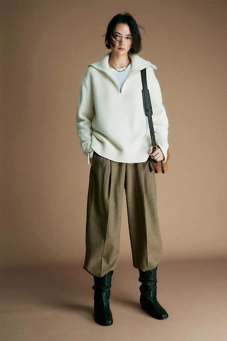 Trui Dames | Half Zip & Gebreid