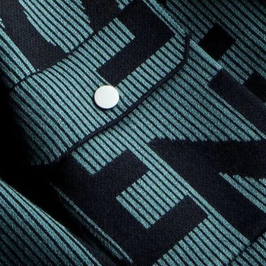 Heren Vest | Overshirt met Drukknopen