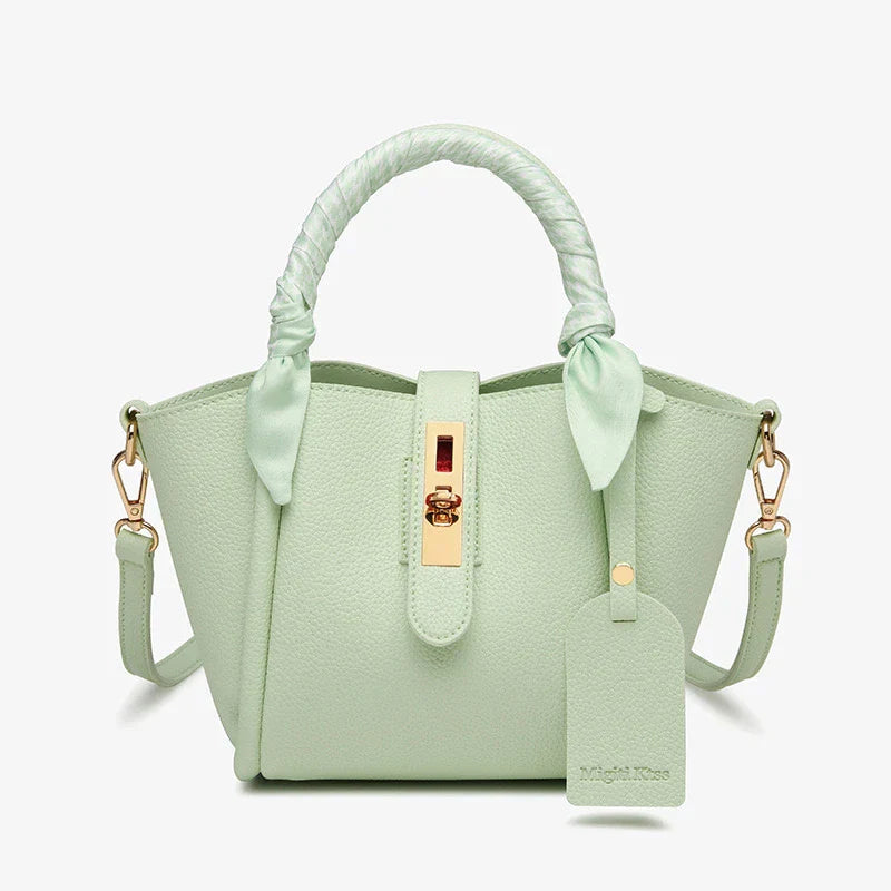 Valentia - Luxe Handtas met Zijde Detail
