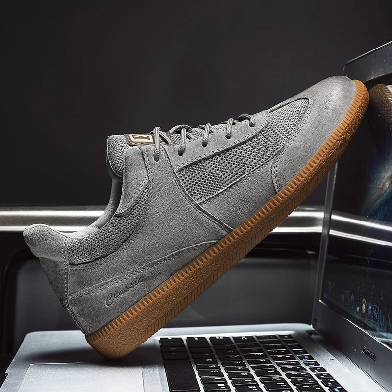 Calvino Heren Sneakers | Suède en Mesh