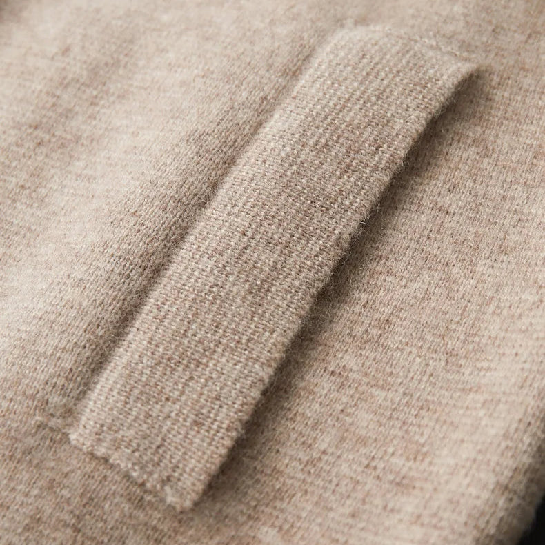 Vince Heren Vest | Kraag met Ritssluiting