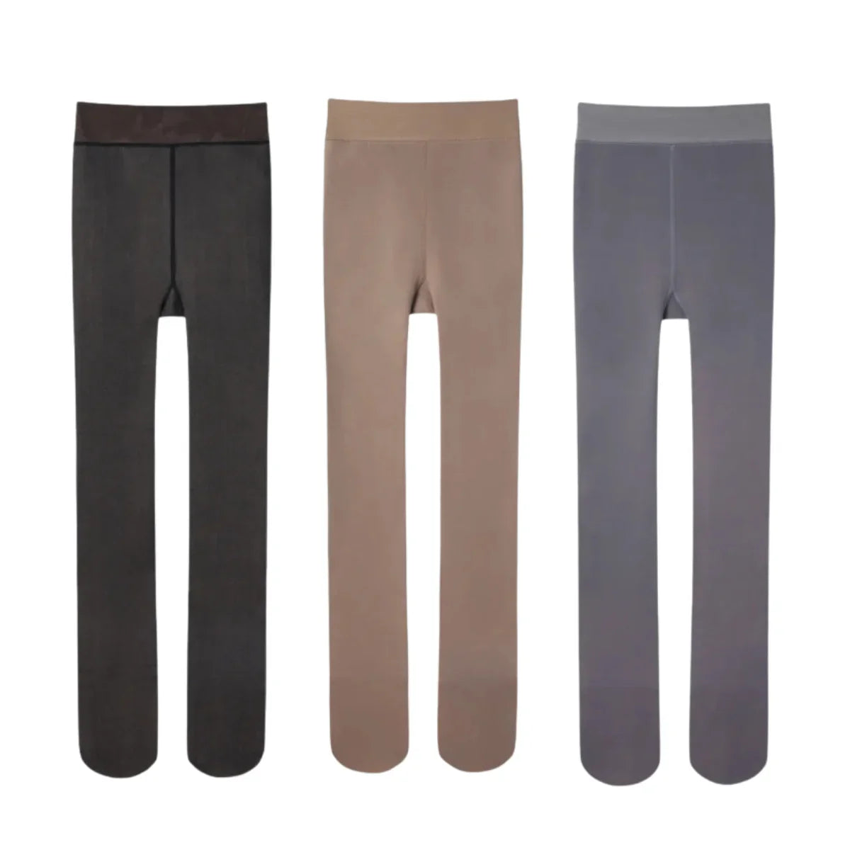 SlimFit Fleece Gevoerde Panty