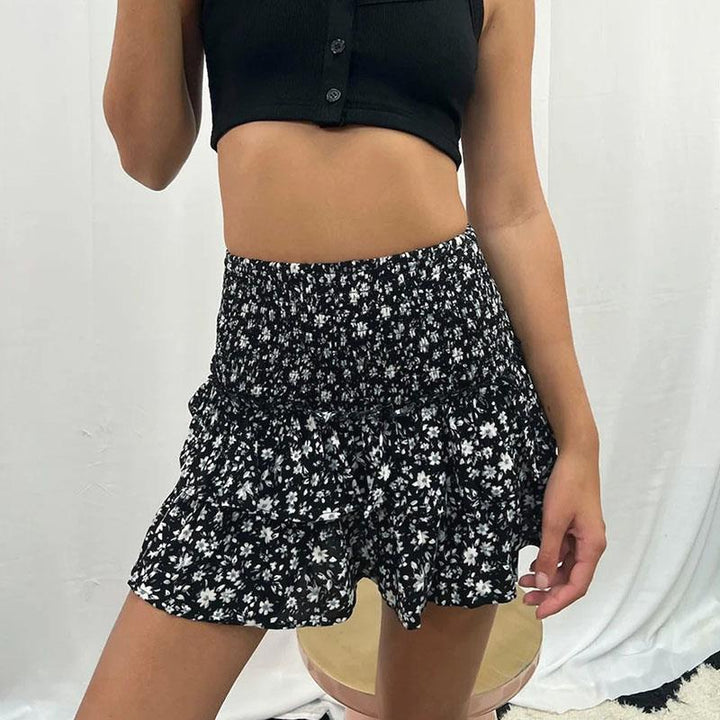 Trendy Lente/Zomer Rokje met Boho-Print