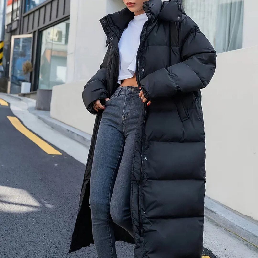Simone Winterjas Dames | Lange Puffer & Capuchon