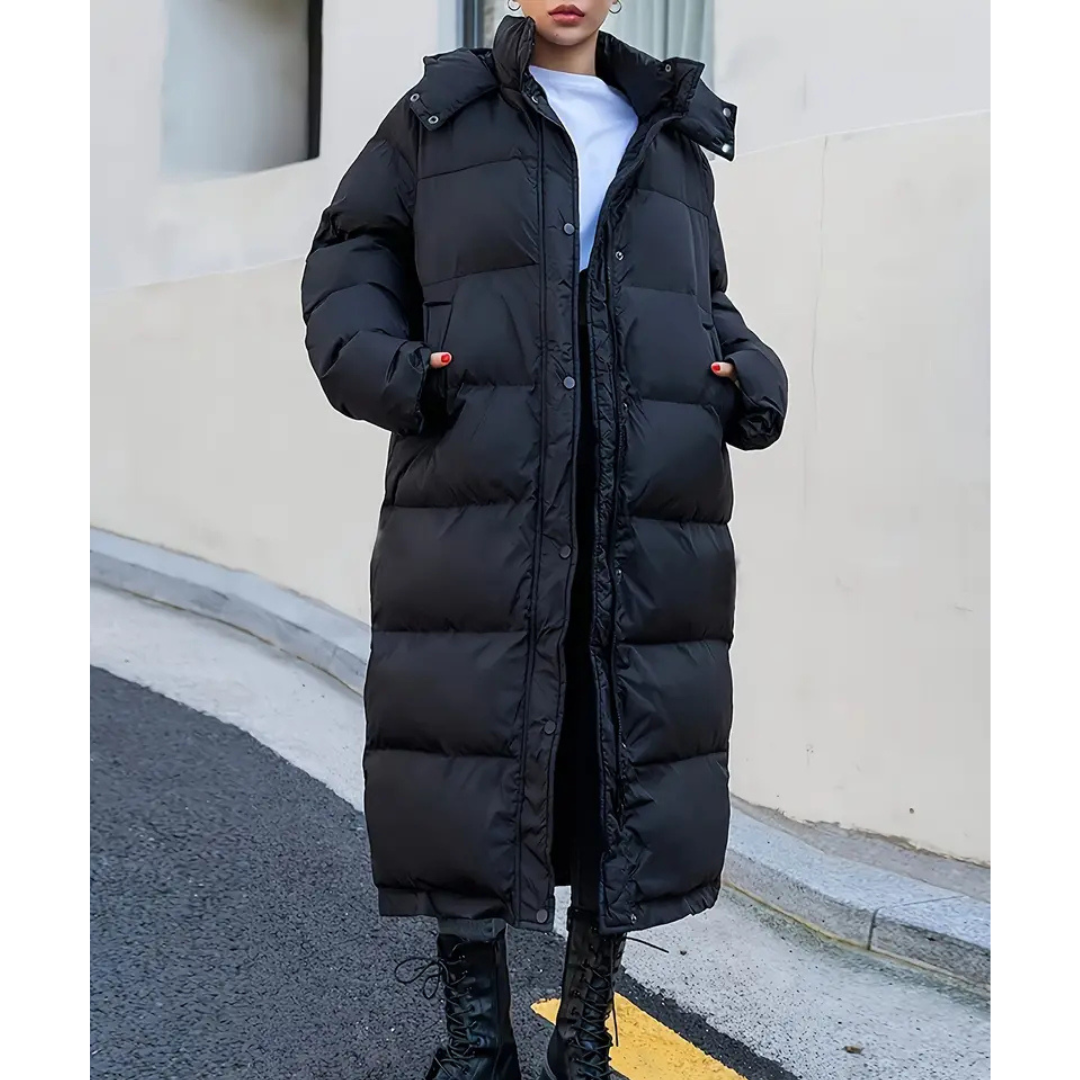 Simone Winterjas Dames | Lange Puffer & Capuchon