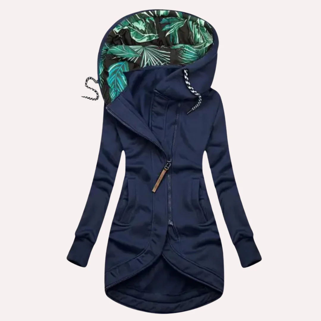 Flora - Winterjas Dames | Capuchon & Ritssluiting